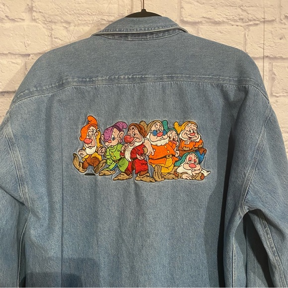 Disney store XL denim button down - Picture 6 of 11